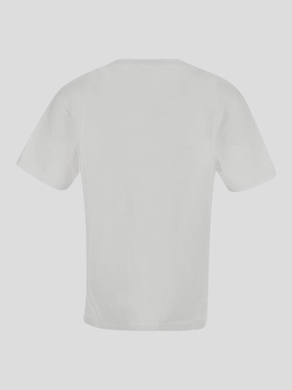 Versace Jeans Couture: T-shirts online - T-Shirt - Weiß