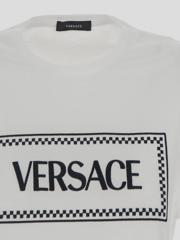 The Best Shops Versace Jeans Couture: T-shirts - T-Shirt - Weiß