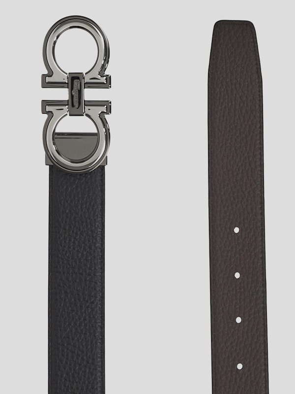 FERRAGAMO: Gürtel online - Gürtel - Schwarz