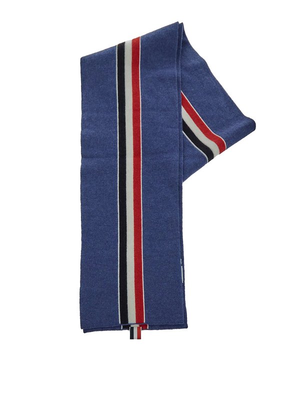 THOM BROWNE: Bufandas y pañuelos - Bufanda - Azul