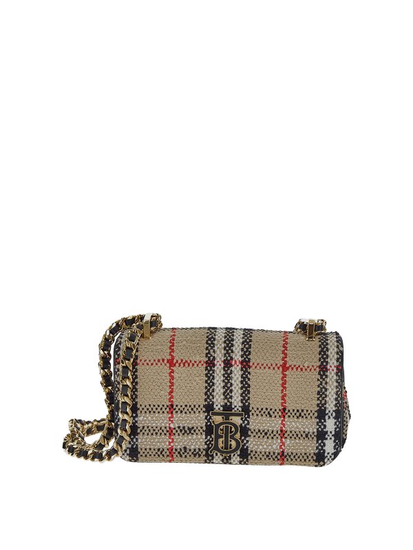 BURBERRY: クロスボディバッグ - クロスボディバッグ - ベージュ