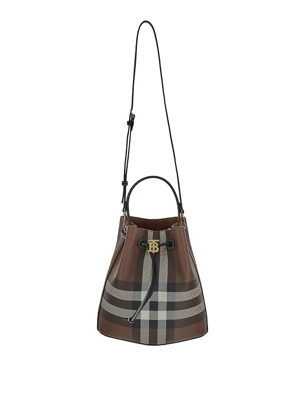 BURBERRY: Bolsos Shopping - Bolso Shopping - Marrón