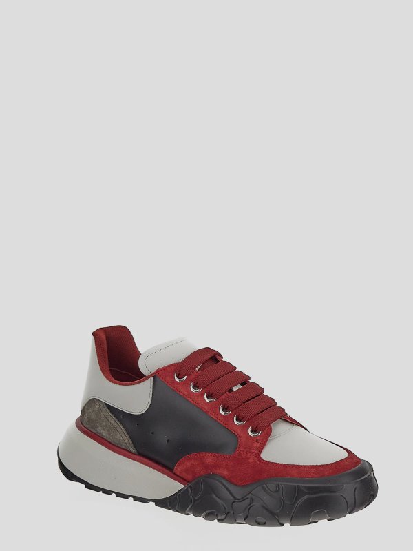 ALEXANDER MCQUEEN: Chaussures de sport online - Baskets - Rouge