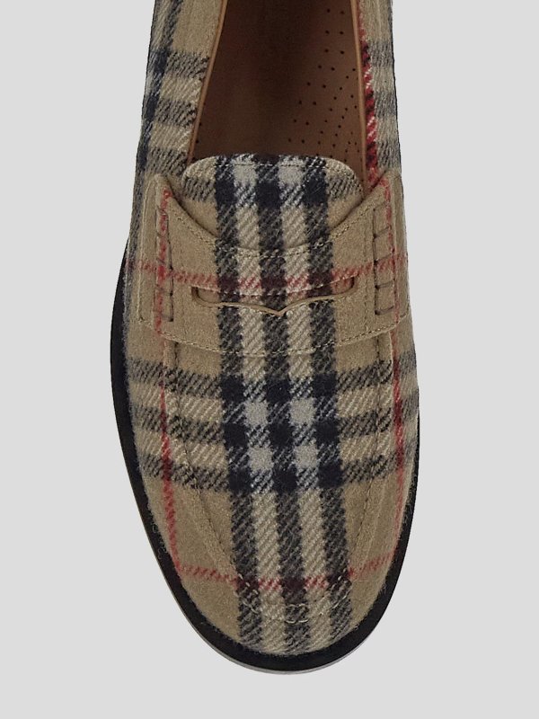 ローファー - ベージュ shop online: BURBERRY