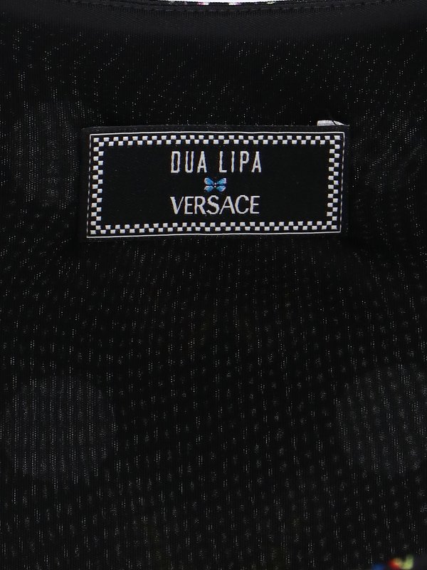 Versace dresses black shop online: VERSACE