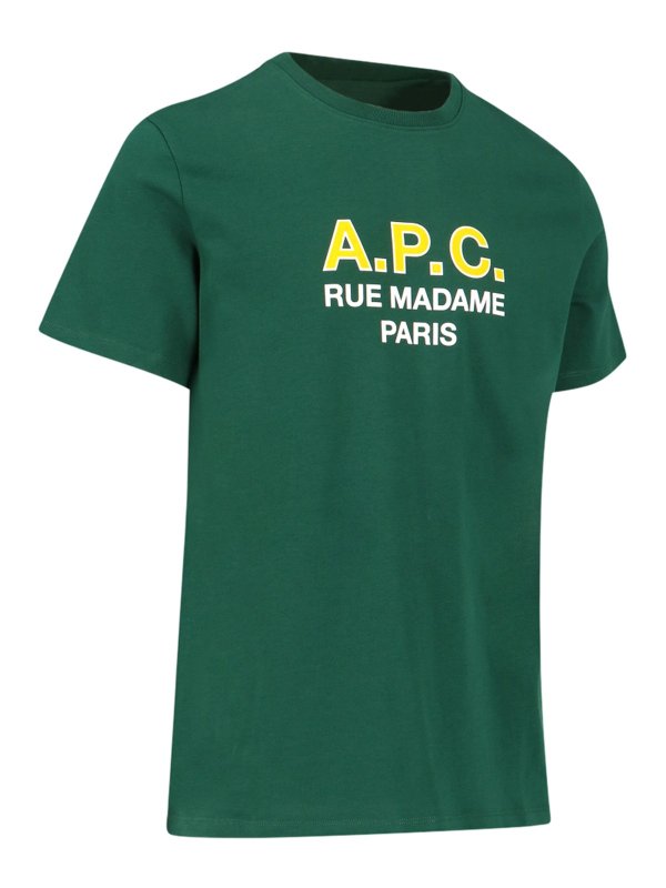 A.P.C.: t-shirt online - A.p.c. t-shirt e polo verdi