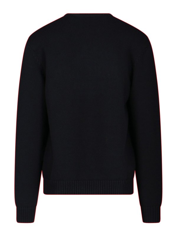 The Best Shops Balmain: crew necks - Balmain sweaters black
