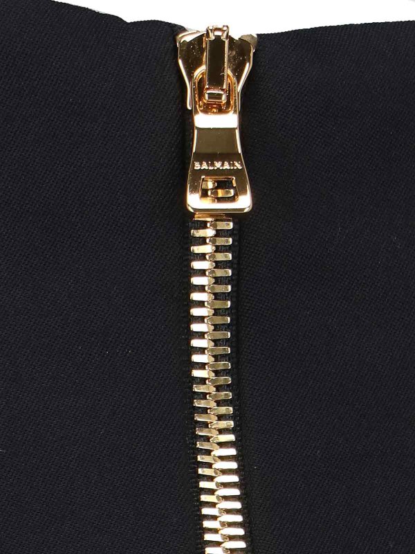 Balmain buy online 膝丈/ミディスカート - 黒