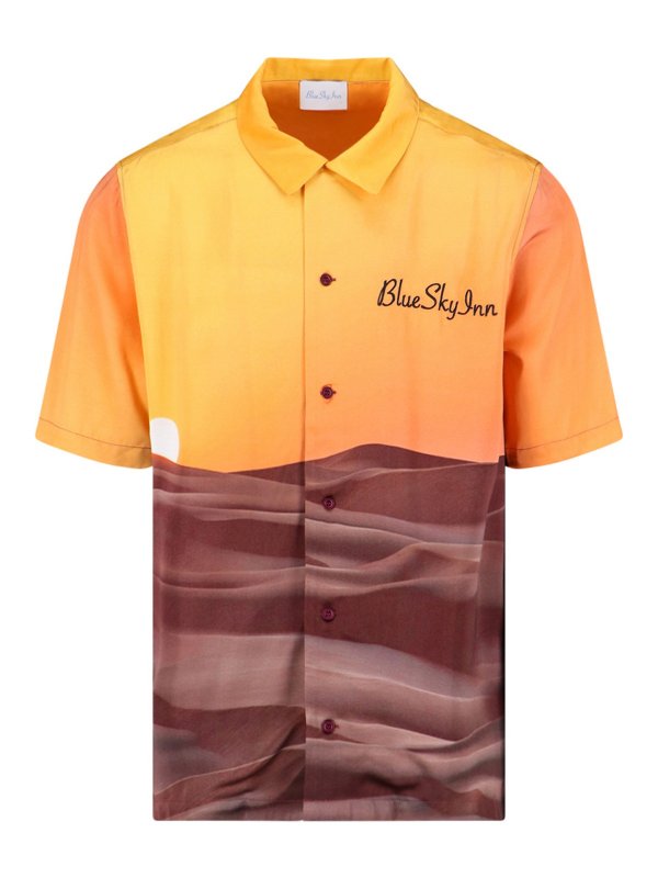 BLUE SKY INN: シャツ - シャツ - ブラウン