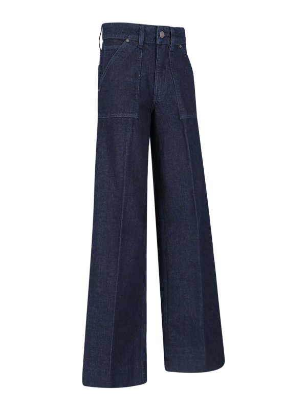 CALVIN KLEIN: ストレートジーンズ online - ストレートジーンズ - ブルー