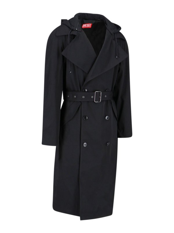 DIESEL: casual jackets online - Diesel jackets black