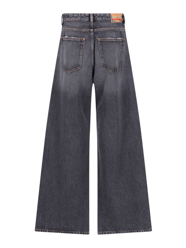 The Best Shops DIESEL: straight leg jeans - Diesel jeans black