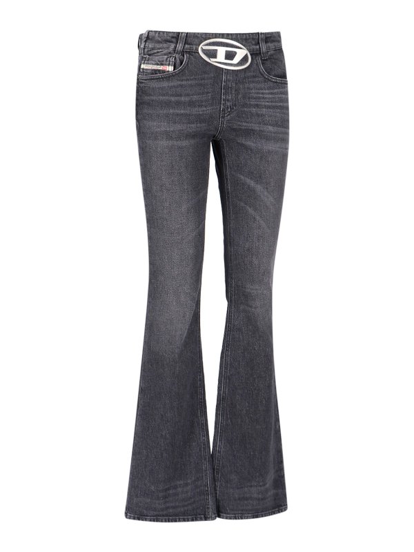 DIESEL: jeans dritti, a sigaretta online - Jeans Diesel neri