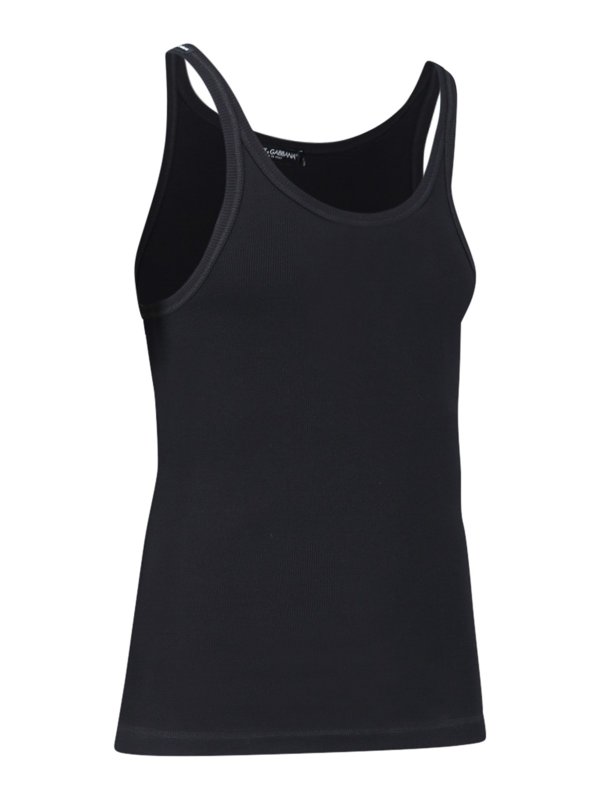 DOLCE & GABBANA: t-shirts online - Dolce & gabbana t-shirts and polos black