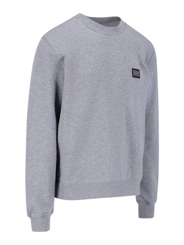 DOLCE & GABBANA: Sudaderas y suéteres online - Sudadera - Gris