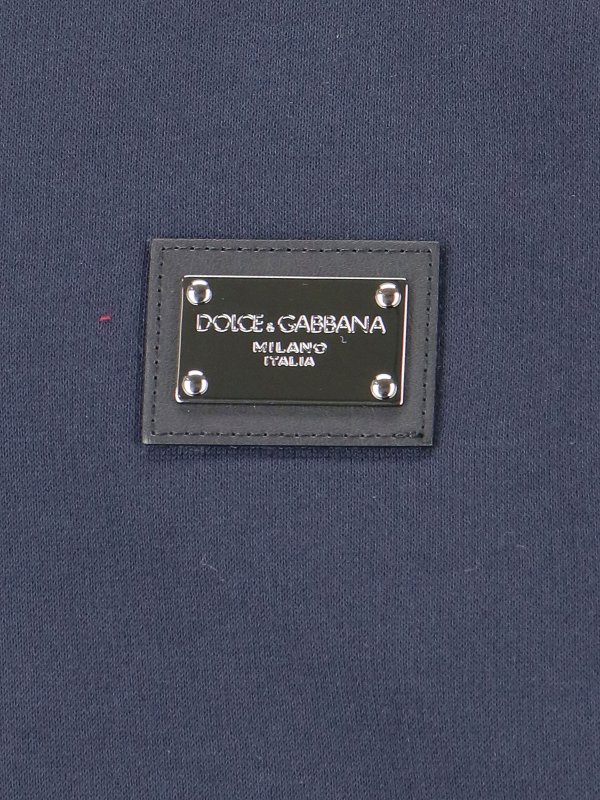 スウェットシャツ/セーター - ブルー shop online: DOLCE & GABBANA