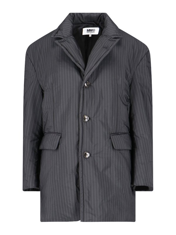 MM6 MAISON MARGIELA: カジュアルジャケット - カジュアルジャケット - 黒