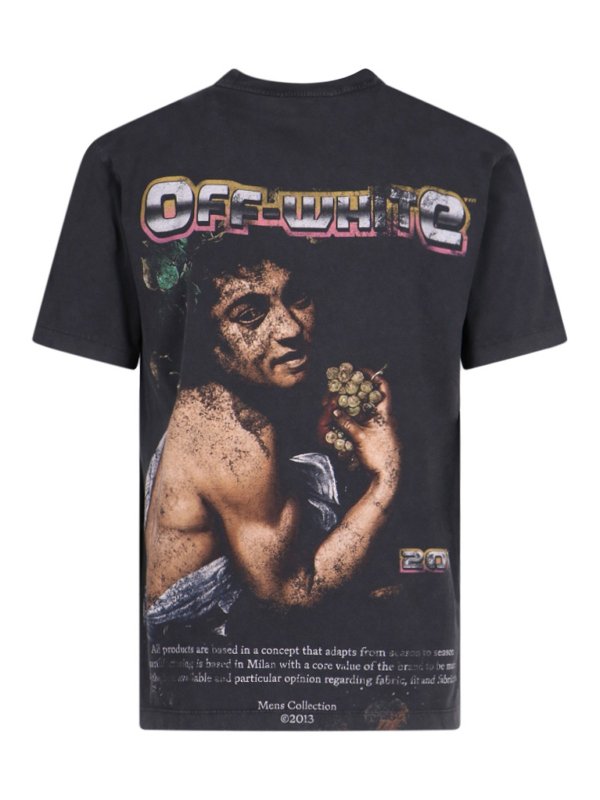 The Best Shops OFF-WHITE: t-shirts - Off-white t-shirts and polos black