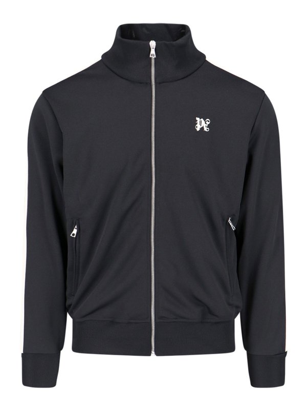 Palm Angels: Sudaderas y suéteres - Sudadera - Negro