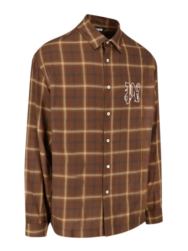 Palm Angels: shirts online - Palm angels shirts brown