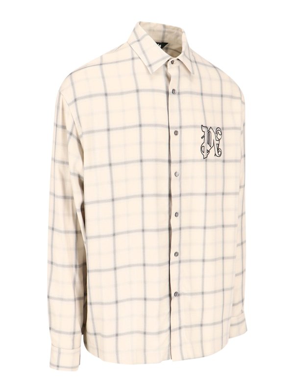 Palm Angels: Hemden online - Hemd - Beige