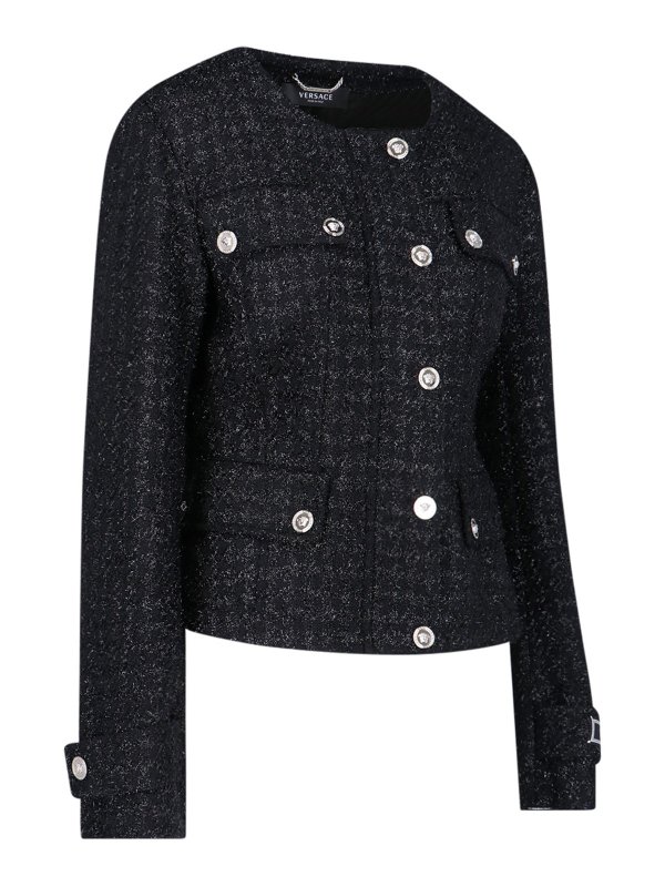 VERSACE: casual jackets online - Versace jackets black
