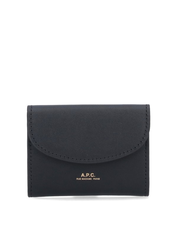 A.P.C.: Portefeuilles - Portefeuilles - Noir