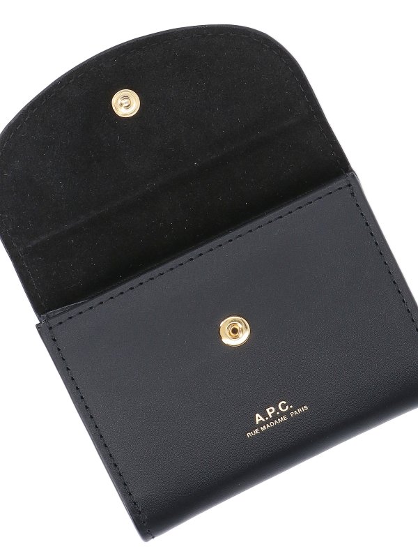 The Best Shops A.P.C.: Portefeuilles - Portefeuilles - Noir