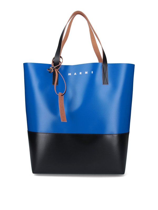 Marni: トートバッグ - トートバッグ - ブルー