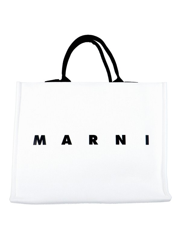 Marni: トートバッグ - トートバッグ - 白