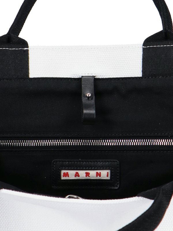 トートバッグ - 白 shop online: Marni