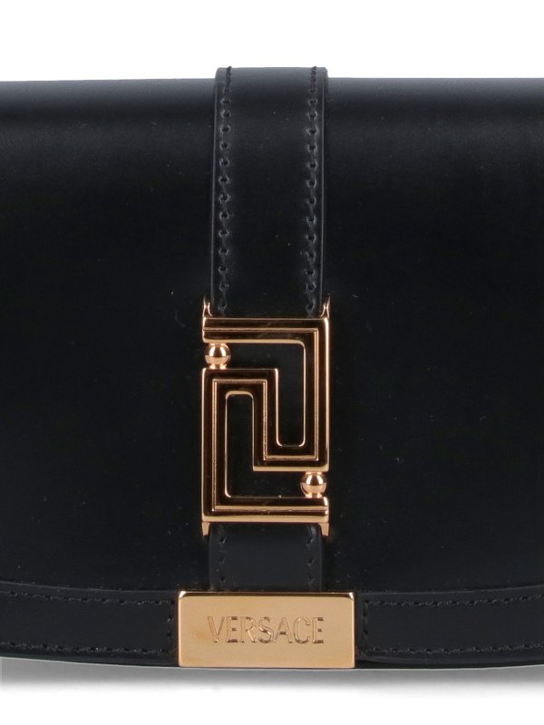 Versace bags black shop online: VERSACE