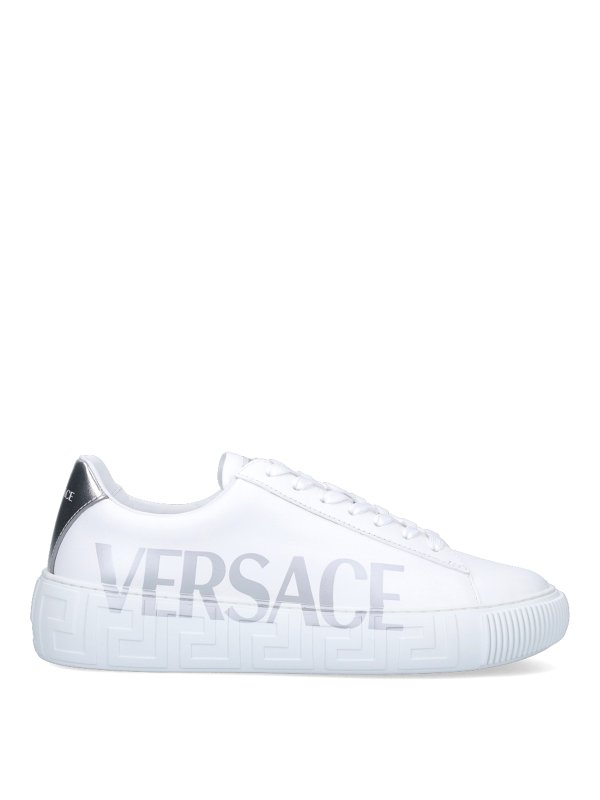 VERSACE: trainers - Versace sneakers white