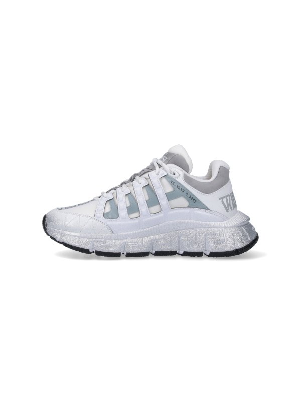 The Best Shops VERSACE: Chaussures de sport - Baskets - Blanc