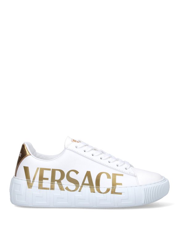 VERSACE: Sneaker - Sneaker - Weiß
