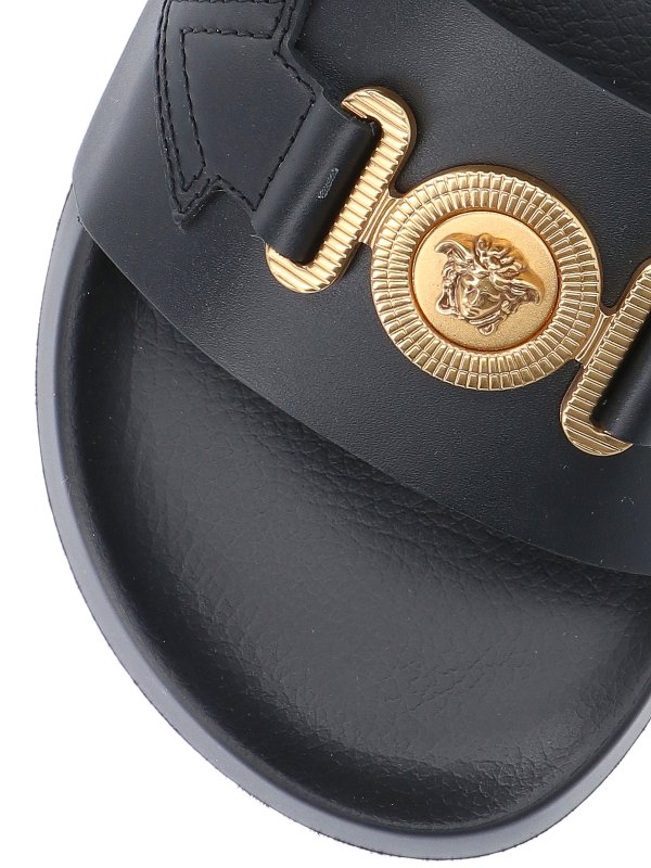 VERSACE buy online Versace flat shoes black