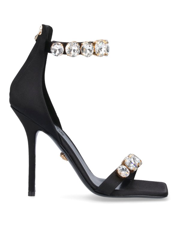 VERSACE: Sandales - Sandales - Noir