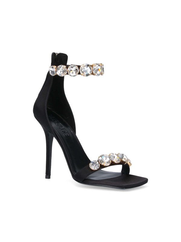 VERSACE: Sandales online - Sandales - Noir
