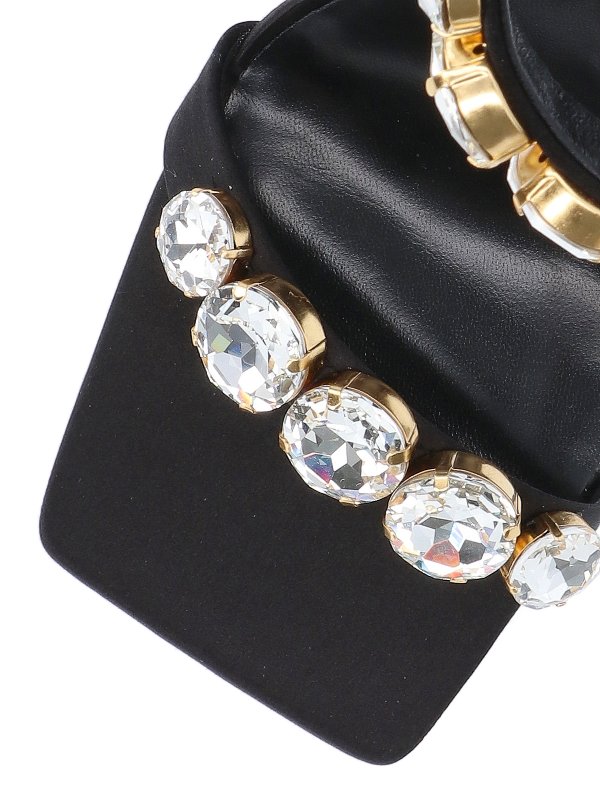 VERSACE buy online Sandales - Noir