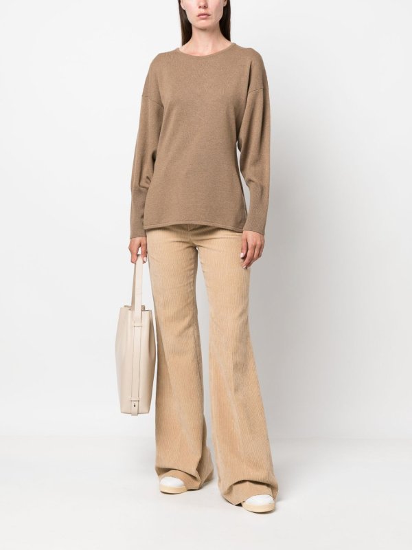 The Best Shops FABIANA FILIPPI: クルーネック - クルーネック - キャメル