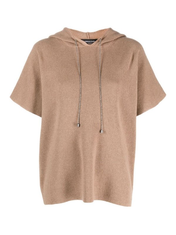 FABIANA FILIPPI: Tops y camisetas sin mangas - Top - Camel