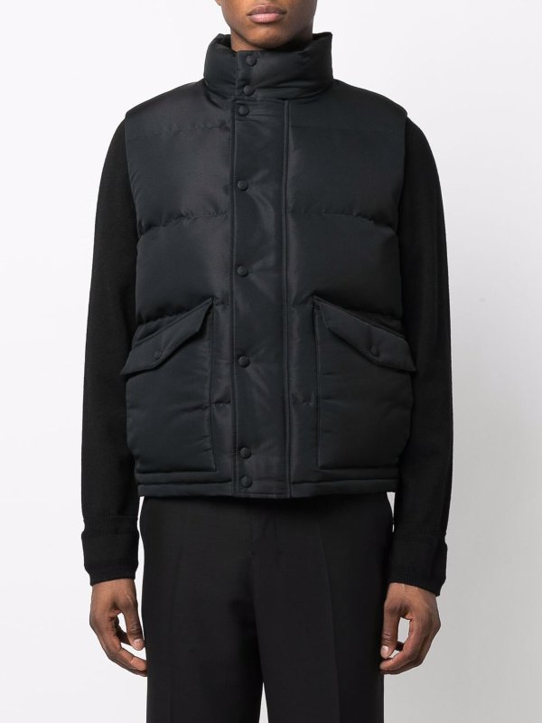 ALEXANDER MCQUEEN: vests online - Graffiti down waistcoat