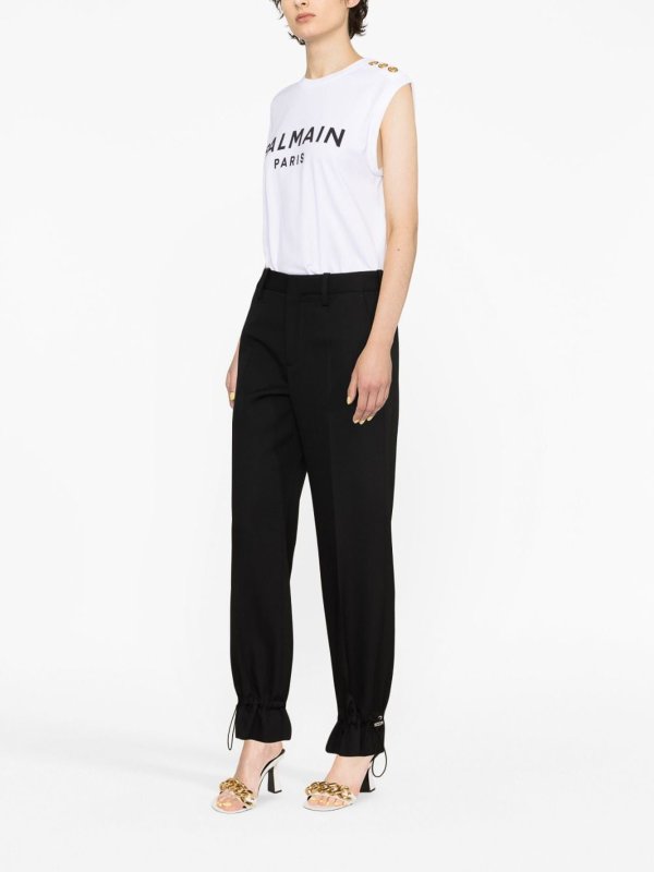 The Best Shops Balmain: Tops & Débardeurs - Top - Blanc