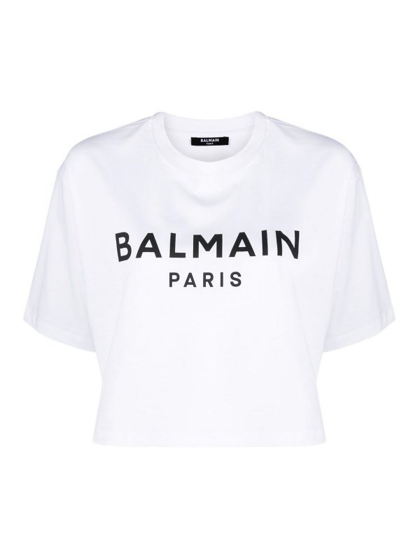 Balmain: Tシャツ - Tシャツ - 白
