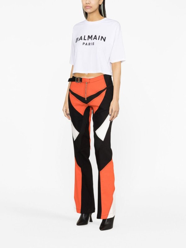 Tシャツ - 白 shop online: Balmain