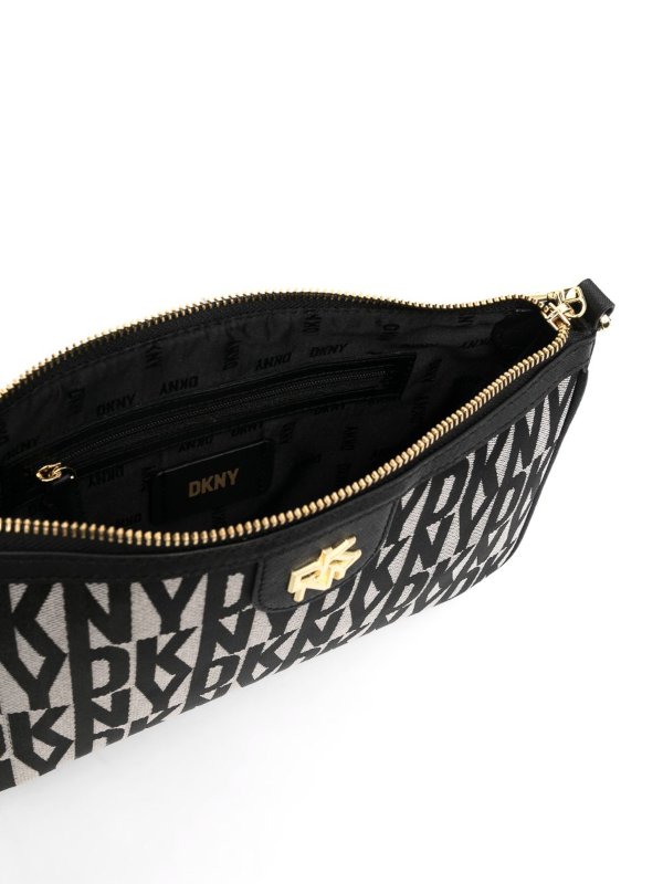 DKNY: cross body bags online - Carol monogram crossbody bag