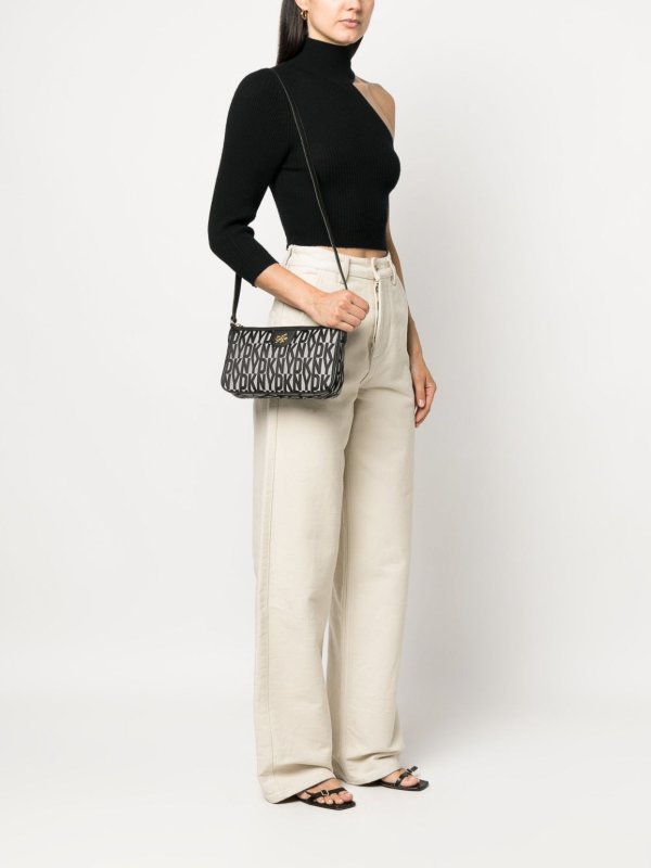 Carol monogram crossbody bag shop online: DKNY