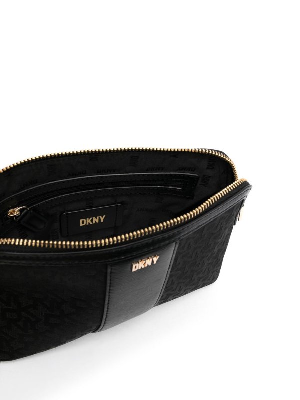 DKNY: borse a tracolla online - Borsa a tracolla con logo Bryant