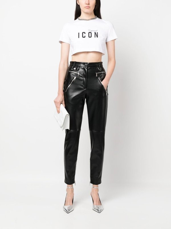 DSQUARED2 buy online Icon cropped t-shirt