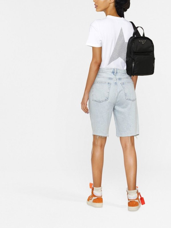 The Best Shops GOLDEN GOOSE: t-shirts - Logo cotton t-shirt